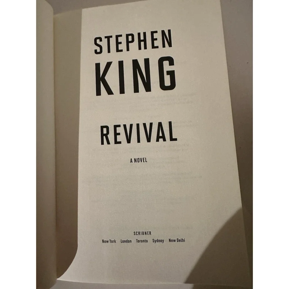 Stephen King Revival First Edition First‎ Print 2014 HC DJ Scribner Excellent
